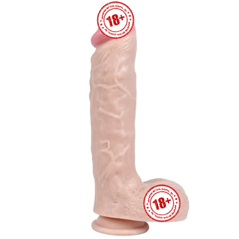 Xise Dildo Series Spartacus 24 cm Realistik Penis XS-WBC10003-Flesh