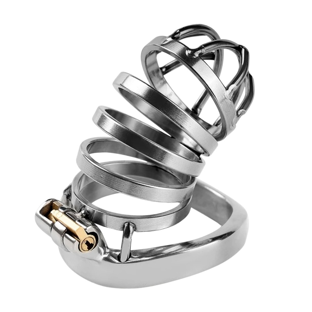 Erox Dreams Round Ring Breathable Cage Metal Penis Kafesi 50 Mm