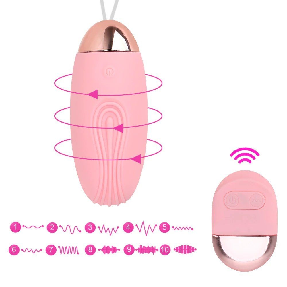 Erox 10 Mode Vibration Giyilebilir Uzaktan Kumandalı Vibratör Pink