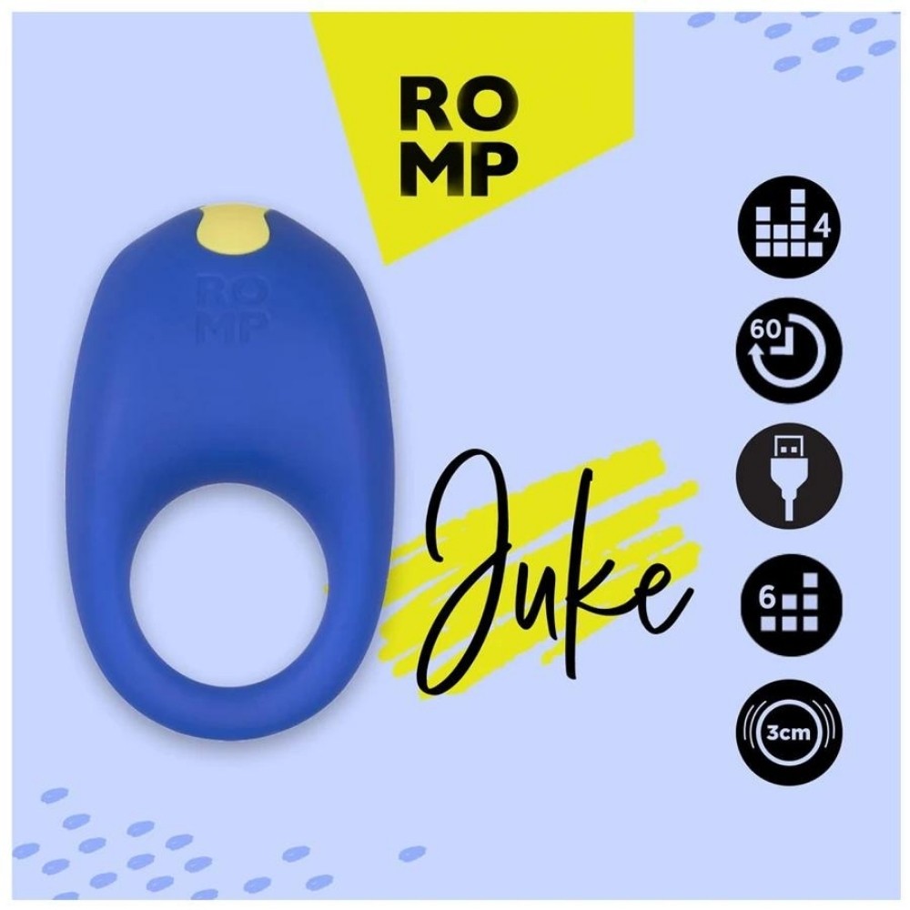 Romp Pleasure Kit Çiftlere Özel Vibratör ve Penis Halkası Set