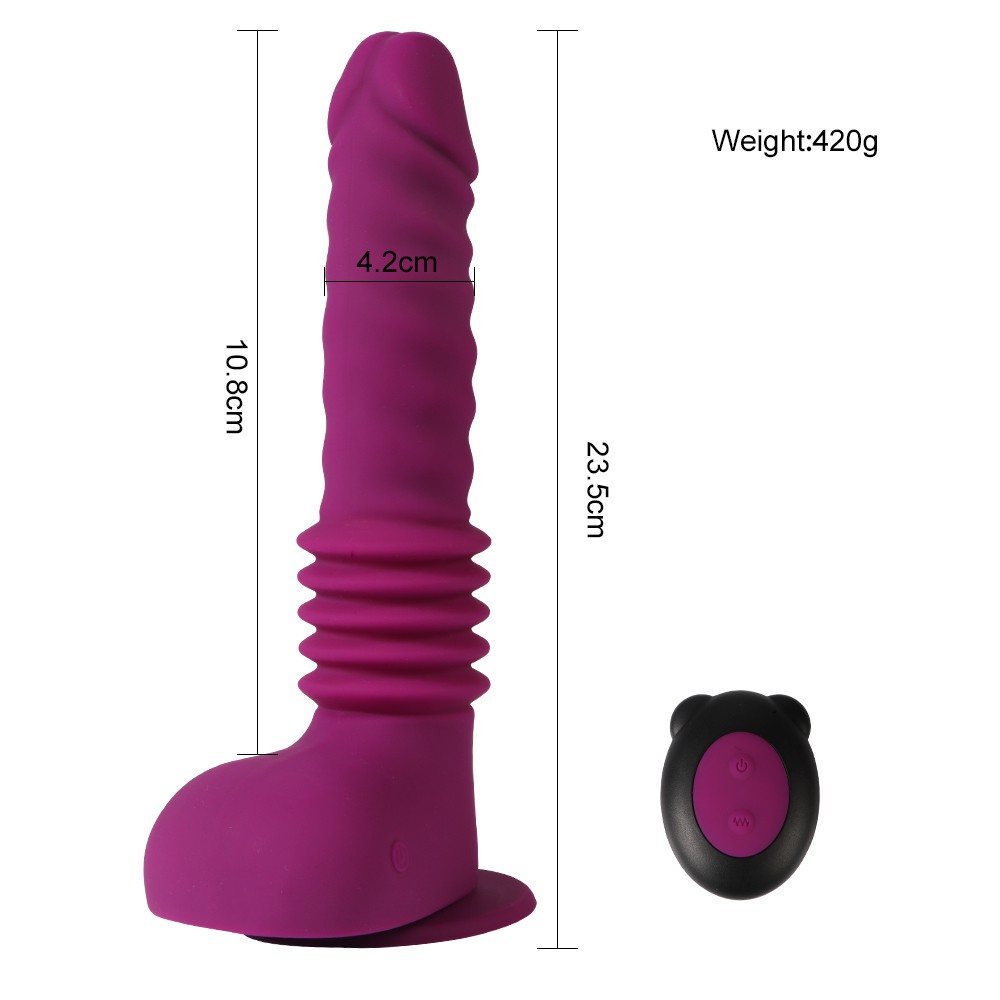 Shequ İsaiah İleri Geri Hareketli ve Dönebilen Sex Makinesi Vibratör