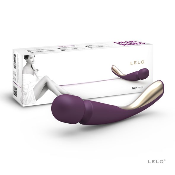 Lelo Smart Wand Massager Plum Lüks Magic Wand Masaj Aleti Vibratör