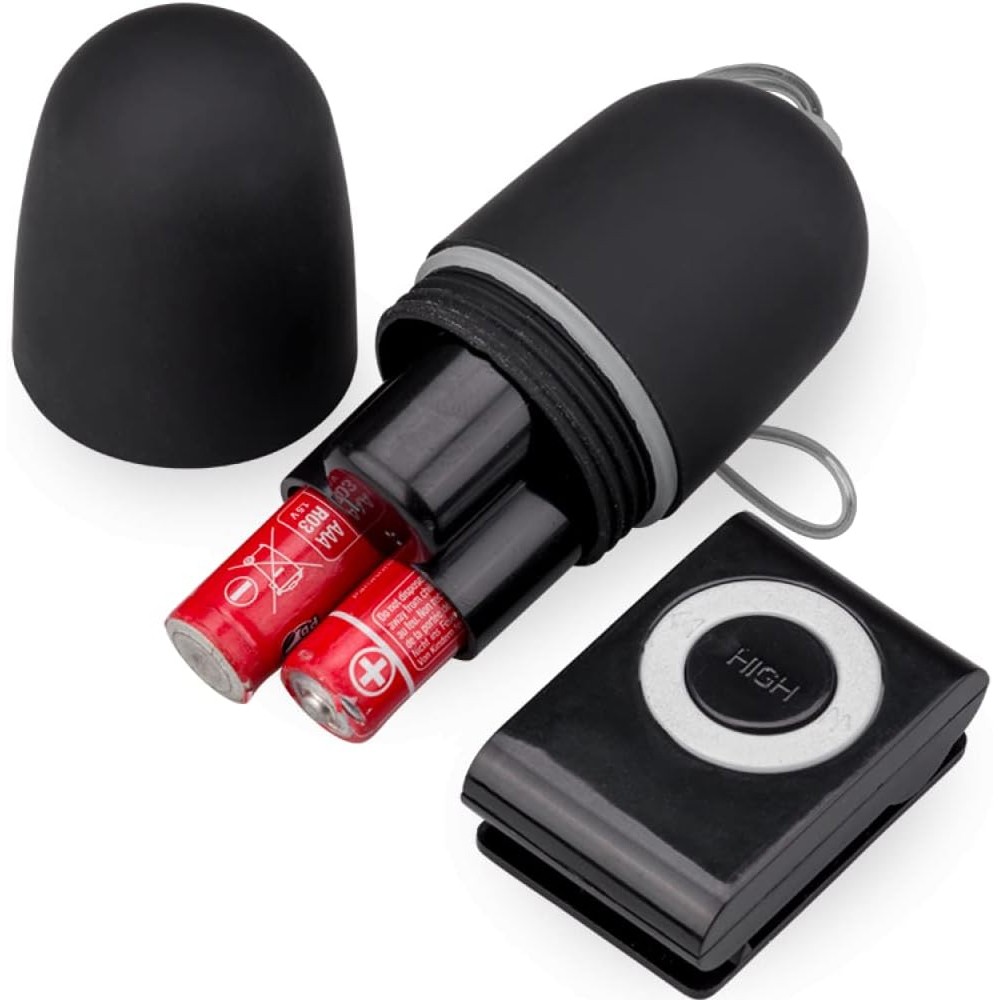 Erox Exovid 20 Mod Uzaktan Kumandalı Giyilebilir Vibratör-Black