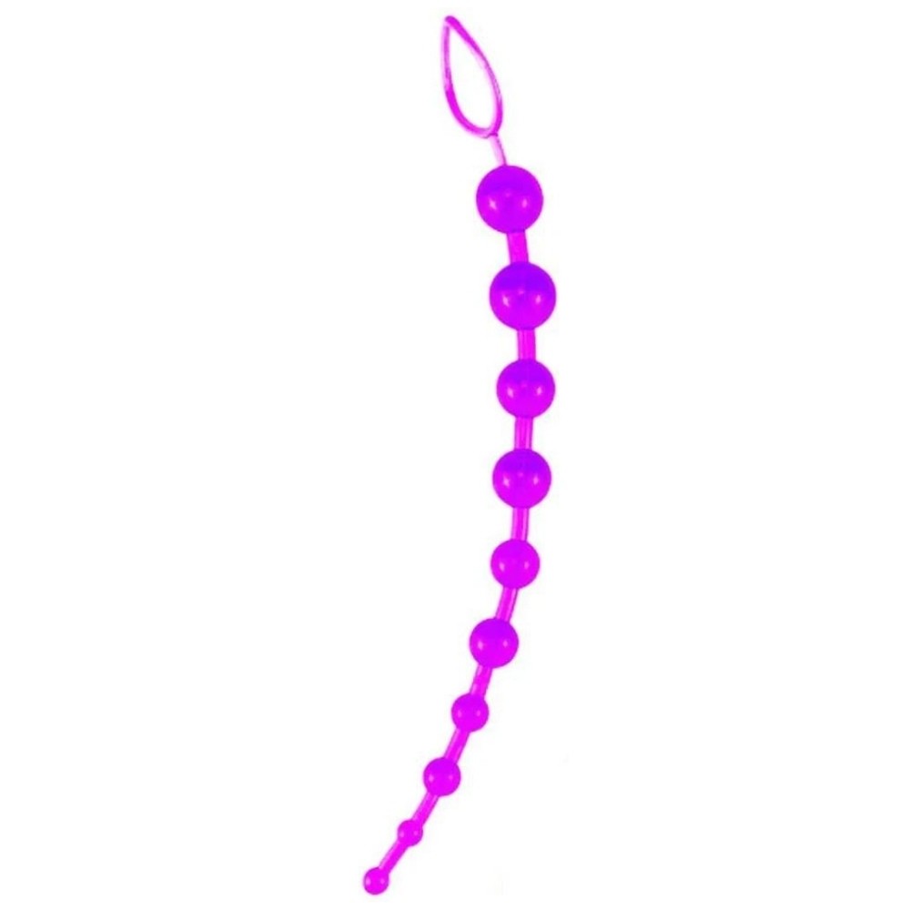 Erox Anal Beads These Perfect Alıştırıcı Anal Boncuk - Purple