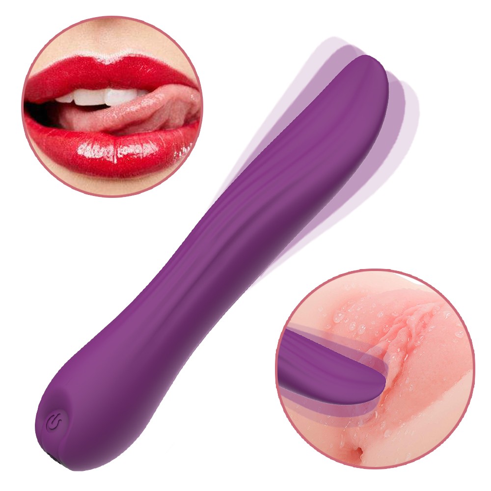 Erox Licking Vibration Purple 10 Mod Darbeli Dil Vibratör