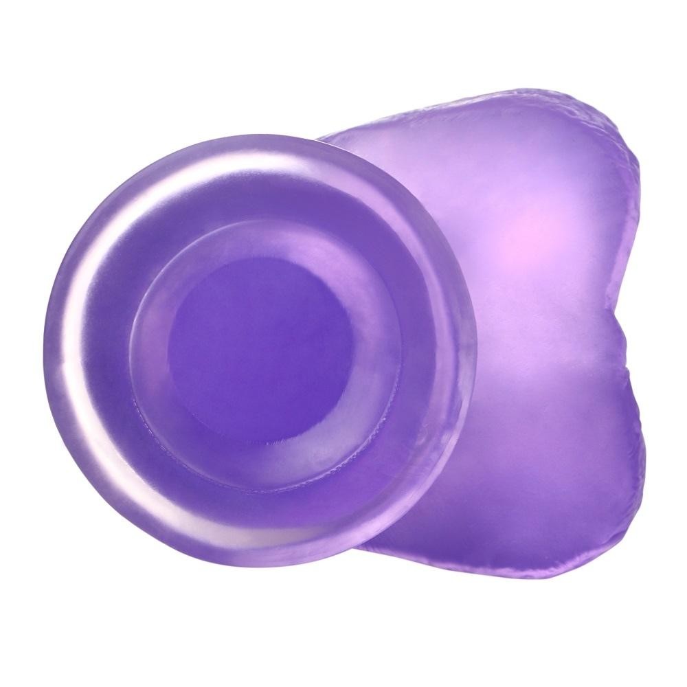 Lovetoy Jelly Studs 15 cm Jel Dokulu Mor Dildo