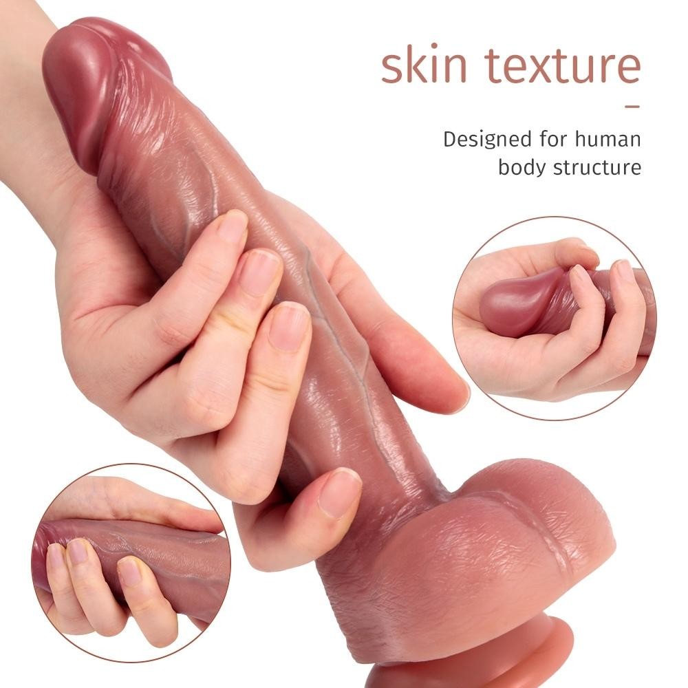 Shequ Bert Natural 22 Cm Realistik Penis