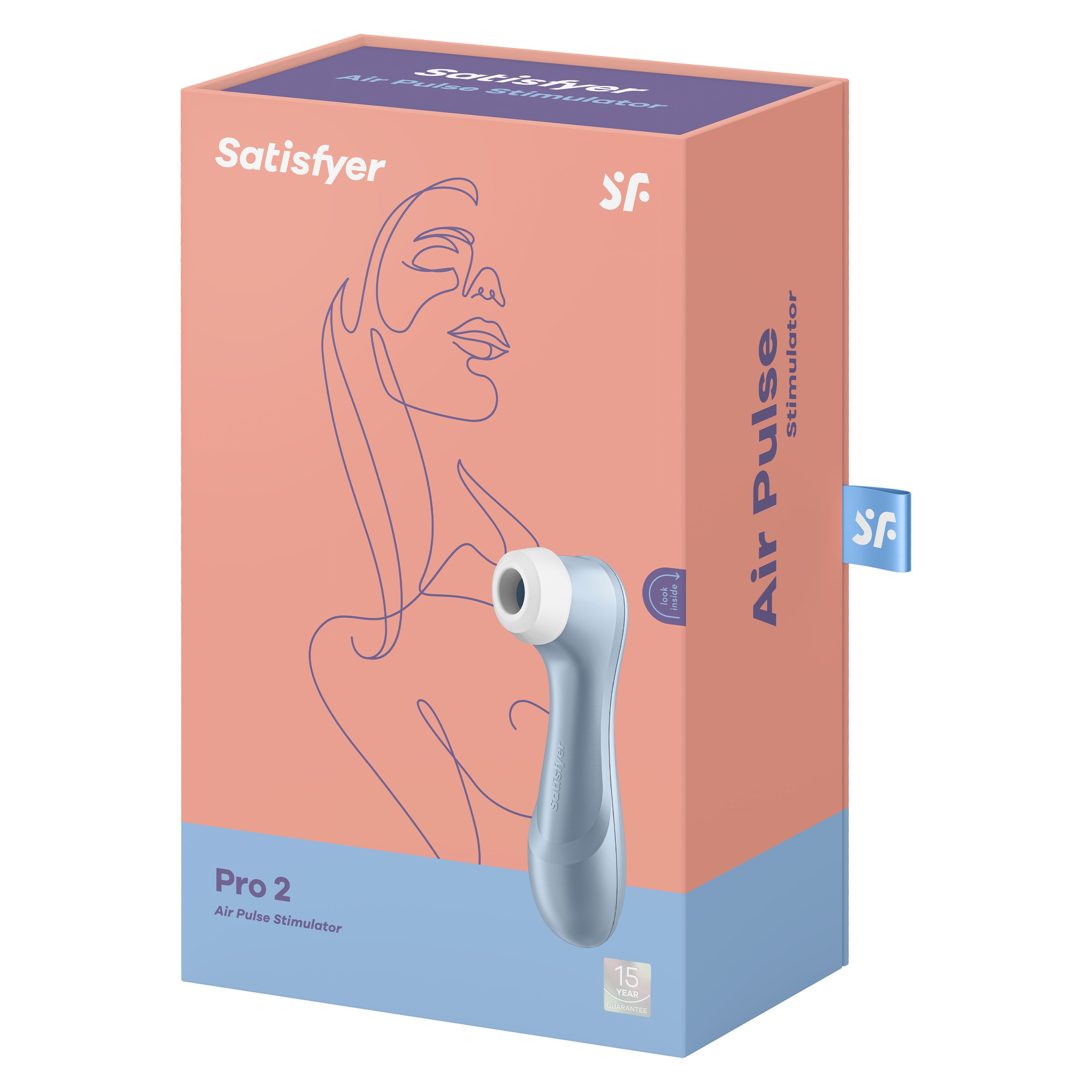 Satisfyer Pro 2 Air Pulse Hava Darbeli Vibratör Blue