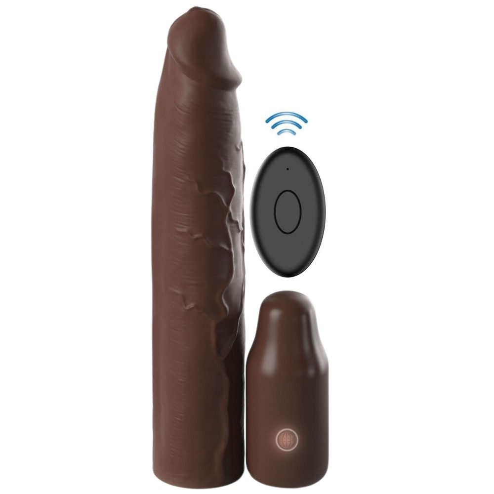Fantasy X-Tensions Elite Mega 3 Uzaktan Kumandalı Titreşimli Penis Kılıfı