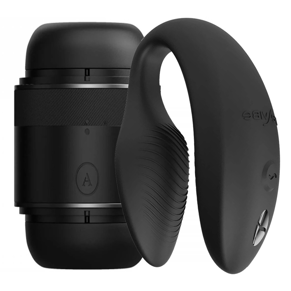 Arcwave Voy Stroker ve We-Vibe Sync 2 Çiftlere Özel Telefon Kontrollü Set