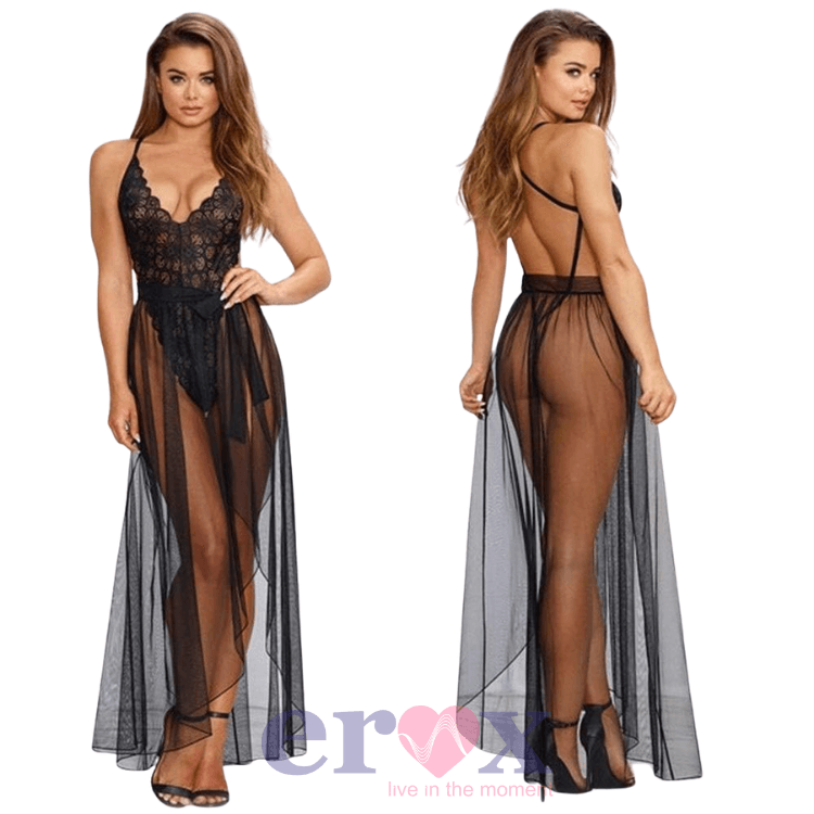 Erox Fantasy Wear Daria Seksi Uzun Gecelik
