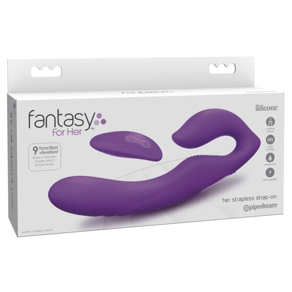 Pipedream Fantasy For Her Uzaktan Kumandalı Strapless Strap-On