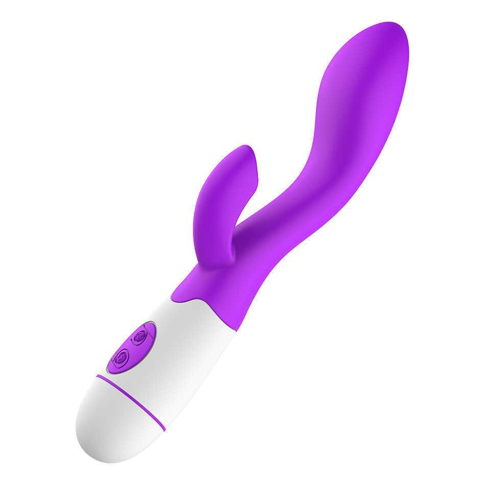 Erox 30 Modlu Şarjlı Rabbit Purple Vibratör