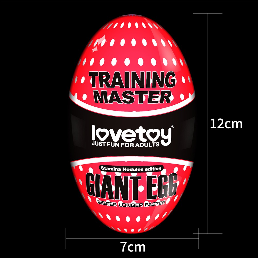 Lovetoy Giant Egg Stamina Nodules Masturbator