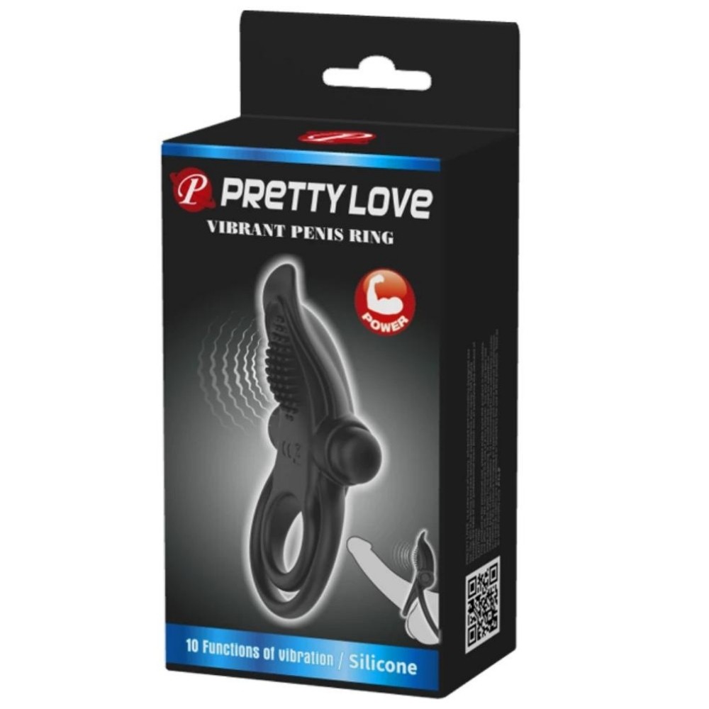 Pretty Love Vibrant Penis Ring 10 Modlu Klitoral Titreşimli Penis Halkası