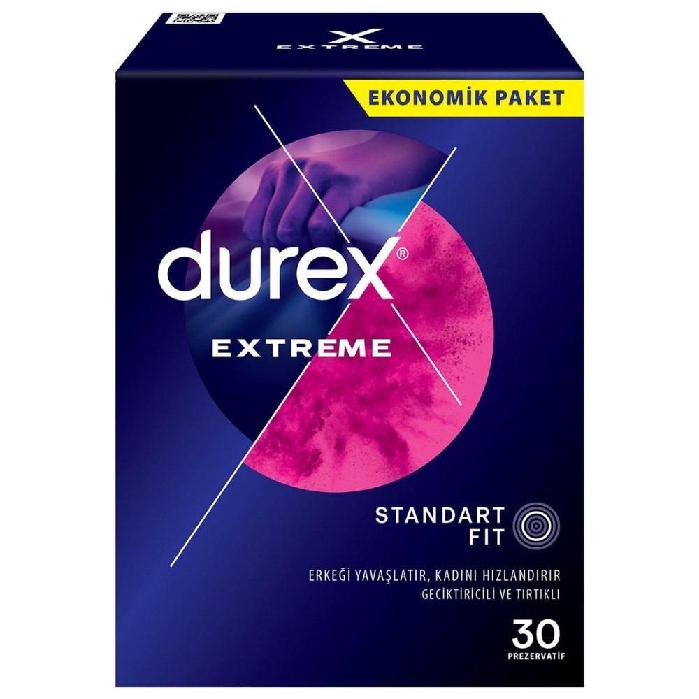 Durex Extreme 30'lu Prezervatif