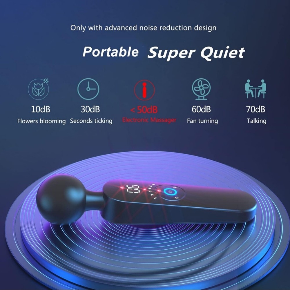 Erox Ares Clitoral Stimulator Göstergeli ve Isıtmalı Masaj Wand Vibratör