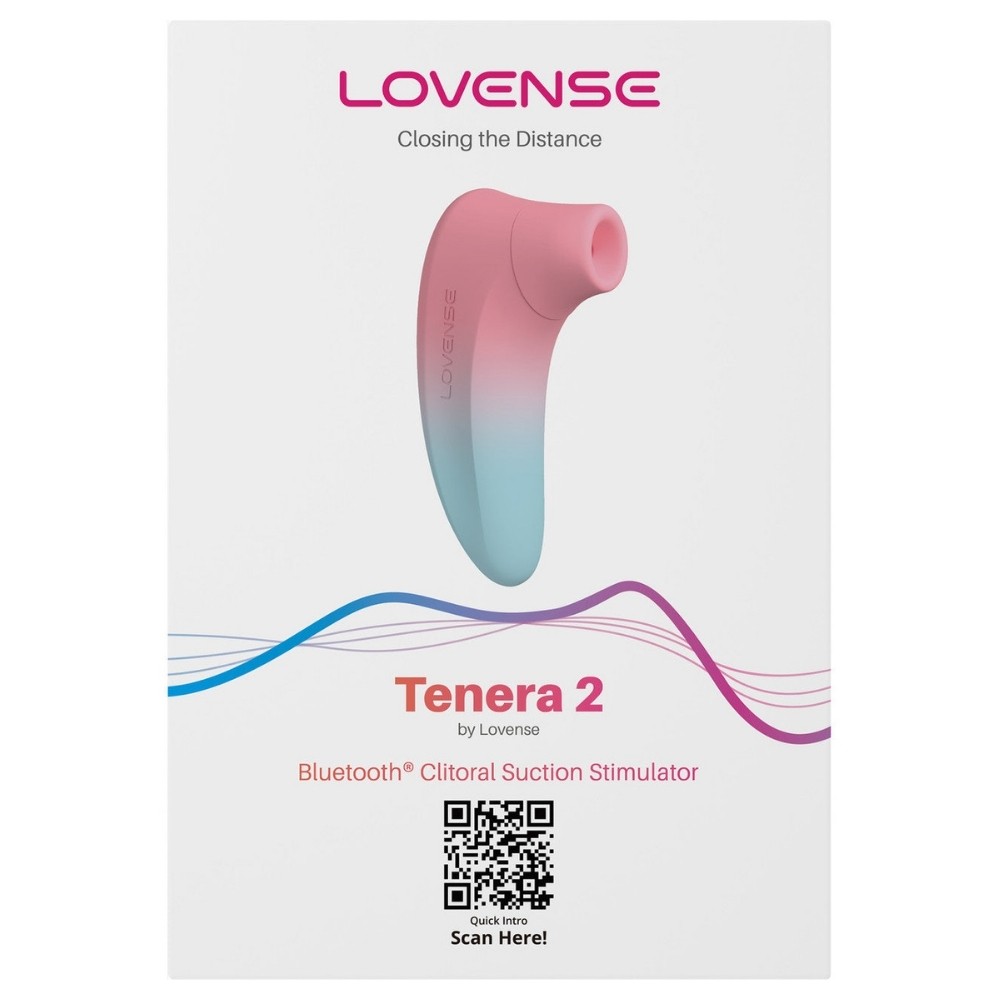 Lovense Tenera 2 Telefon Kontrollü Emiş Güçlü Vibratör