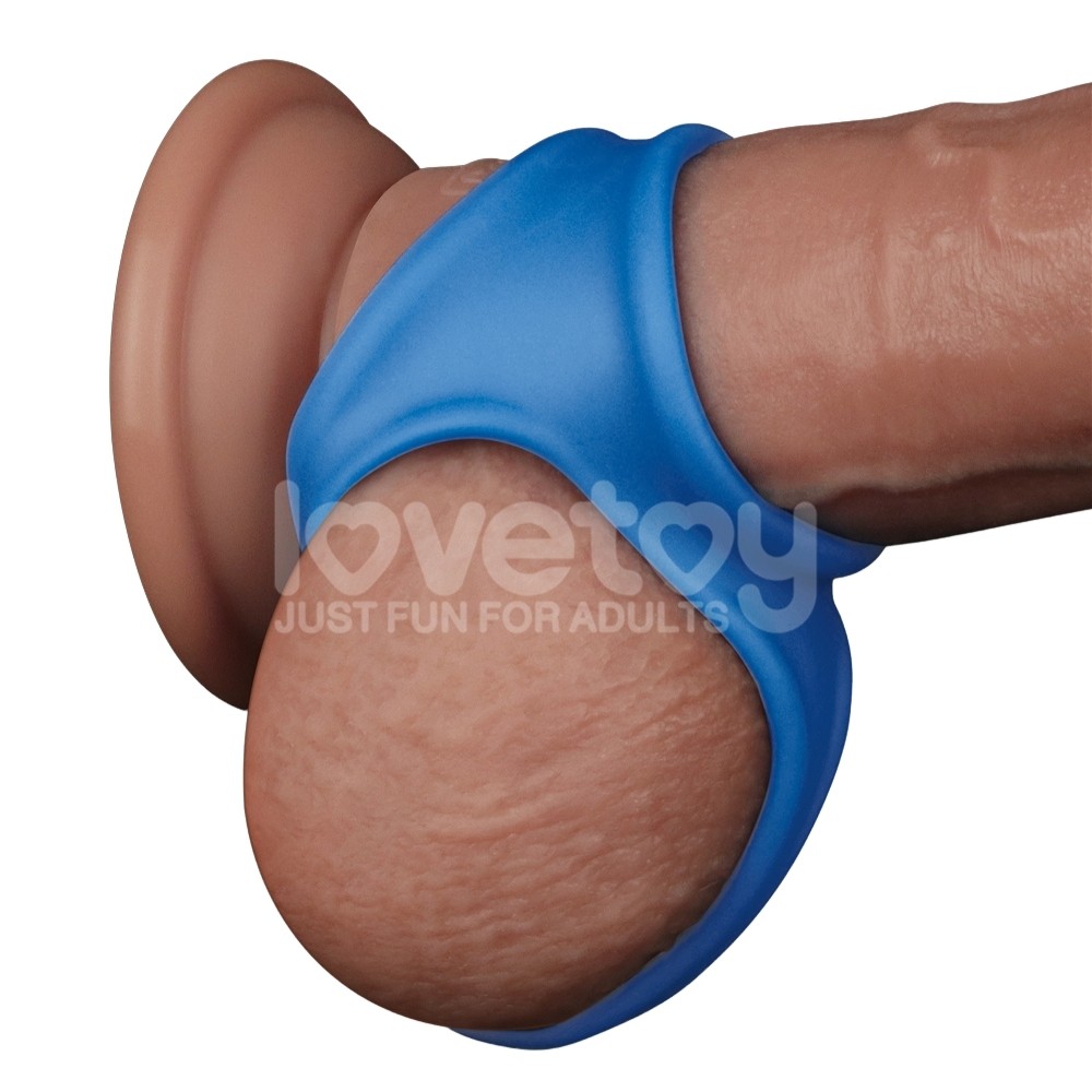 Lovetoy Pinnacle Pro Trio Grip Enhancer Sleeve Testis Destekli Penis Kılıfı