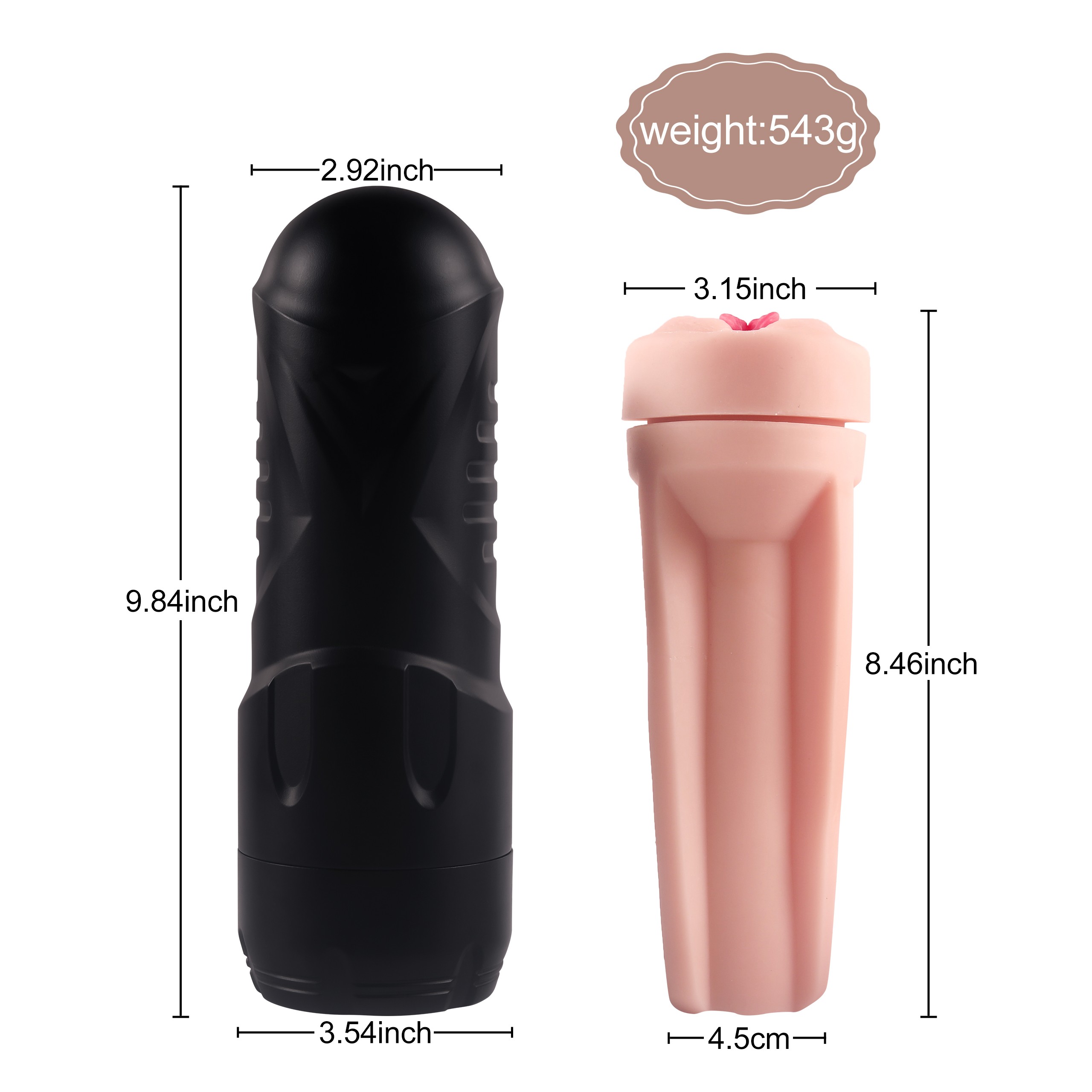 Xise Juicy Lamour Quella Cup Sıkılabilir Realistik Vajina JC-MA70056