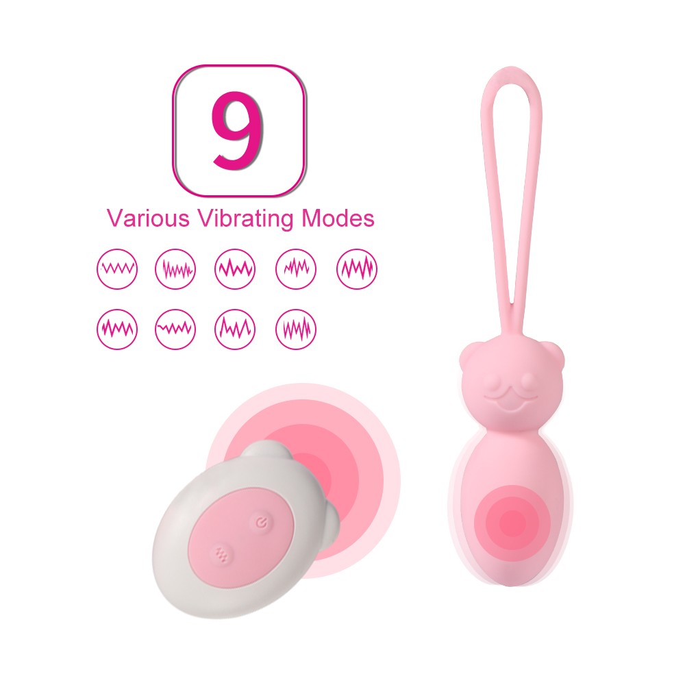 Shequ Little Bear Uzaktan Kumandalı Kegel Egzersiz Vibratör