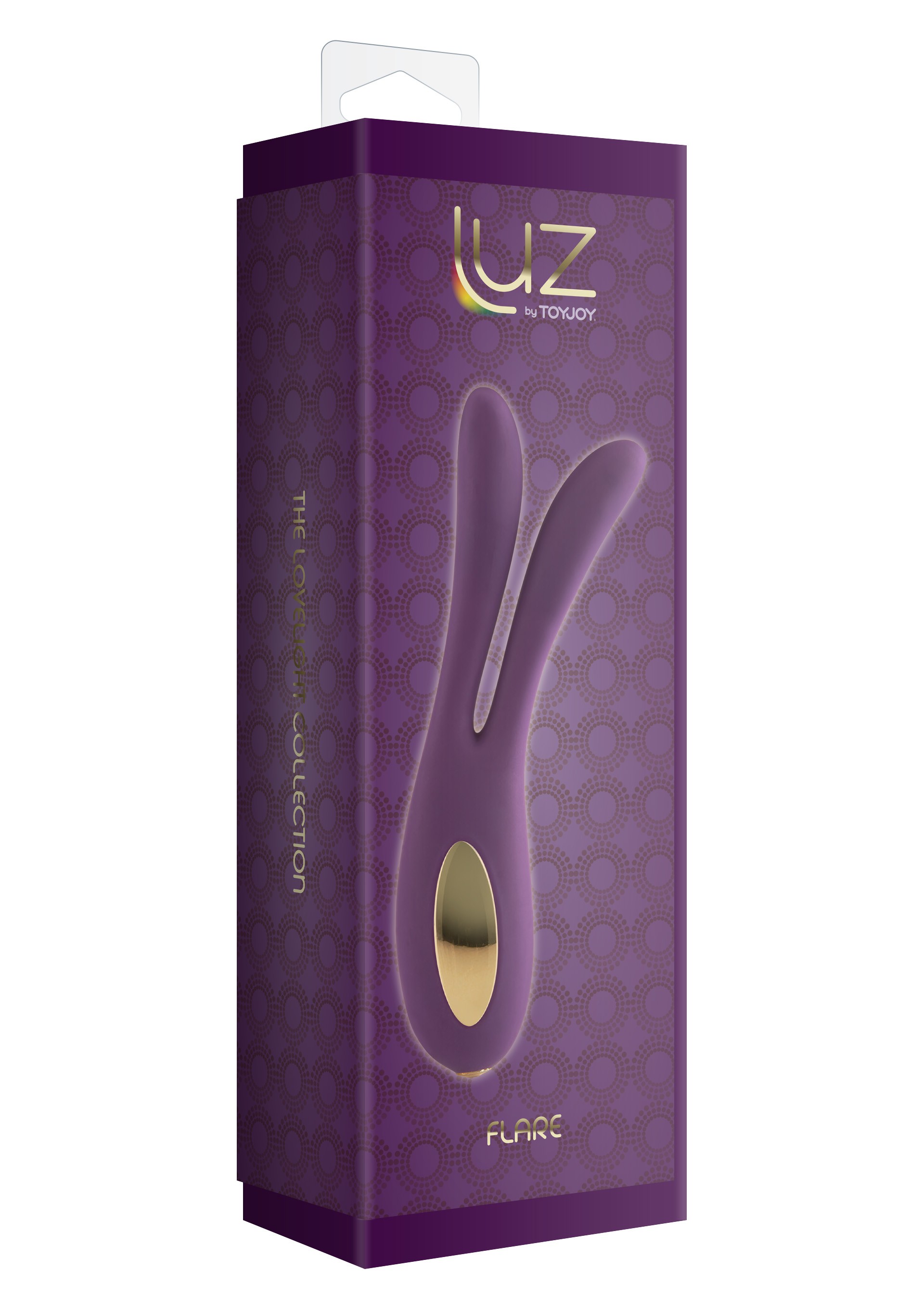 Toy Joy Luz Flare Purple Çift Uyarıcılı Vibratör