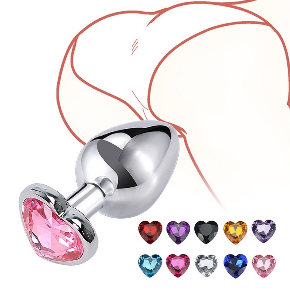 Erox My Heart Jewellery Kalpli Metal Anal Plug Large