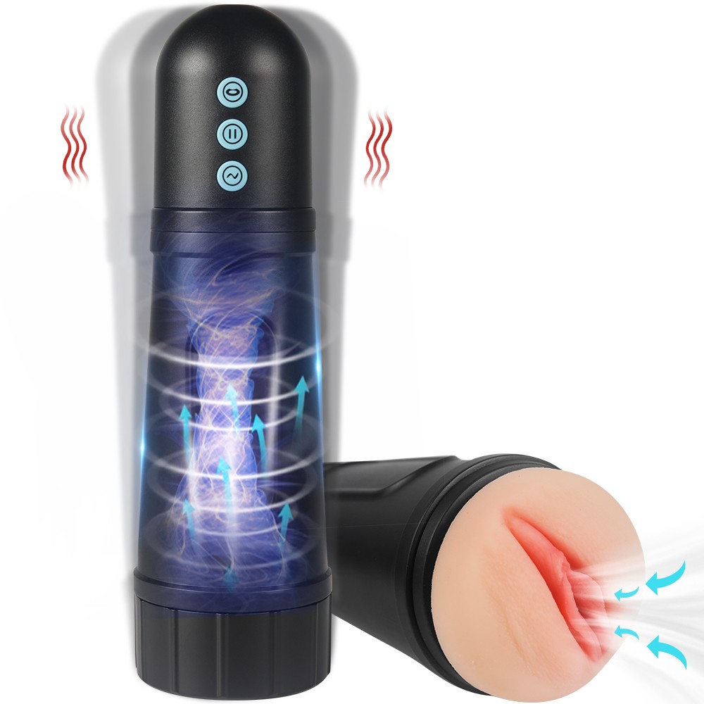 Xise Juicy Lamour Locke Emişli ve Titreşimli Vajina Masturbator JC-MA70046