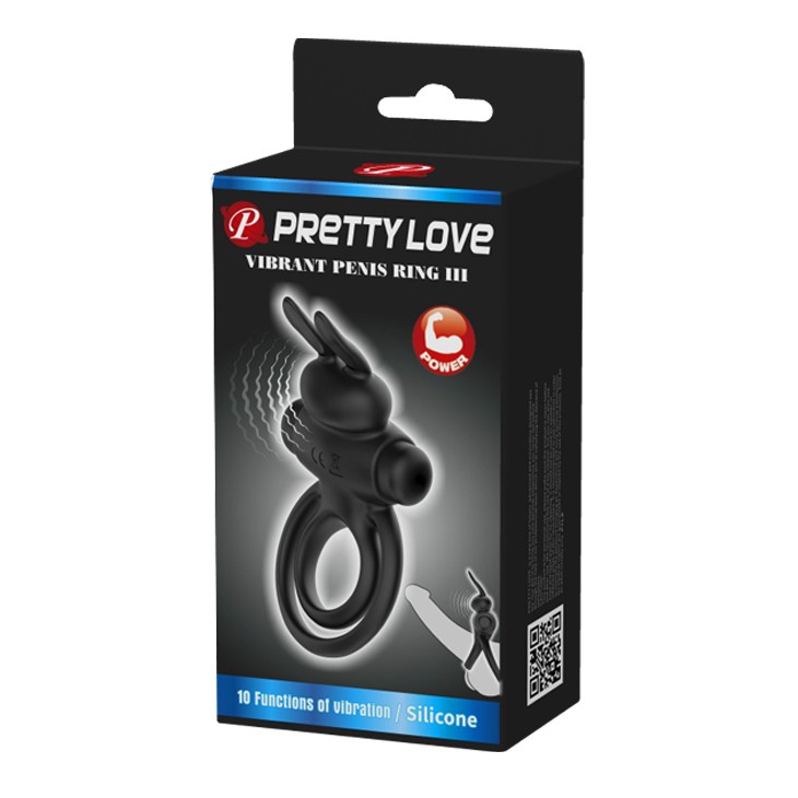 Pretty Love Vibrant Penis Ring III Titreşimli Penis Halkası