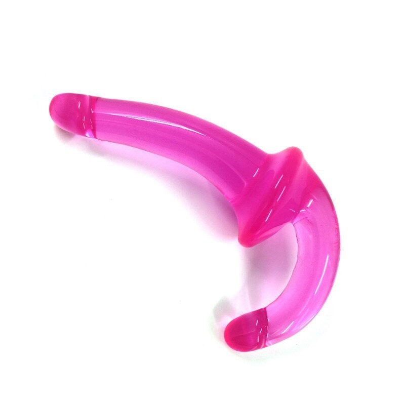 Erox Jelly Strapless Strap-on Pink