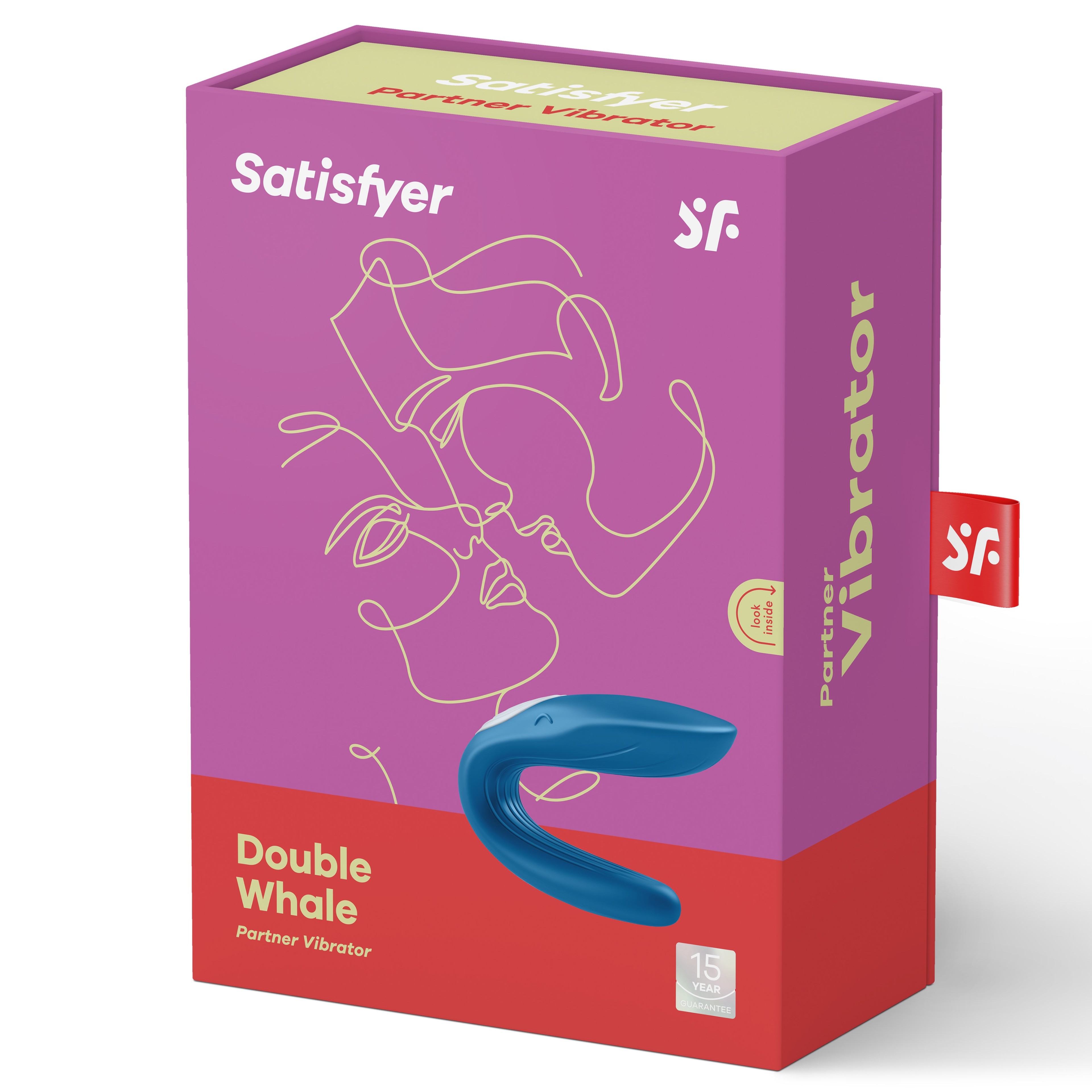 Satisfyer Double Whale Giyilebilir Couples Vibratör