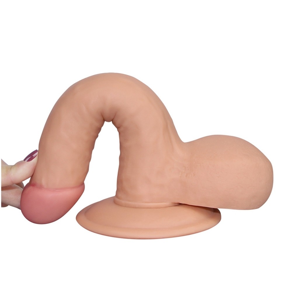 Lovetoy The Ultra Soft Dude UR3 Natural Realistik Penis 19 Cm