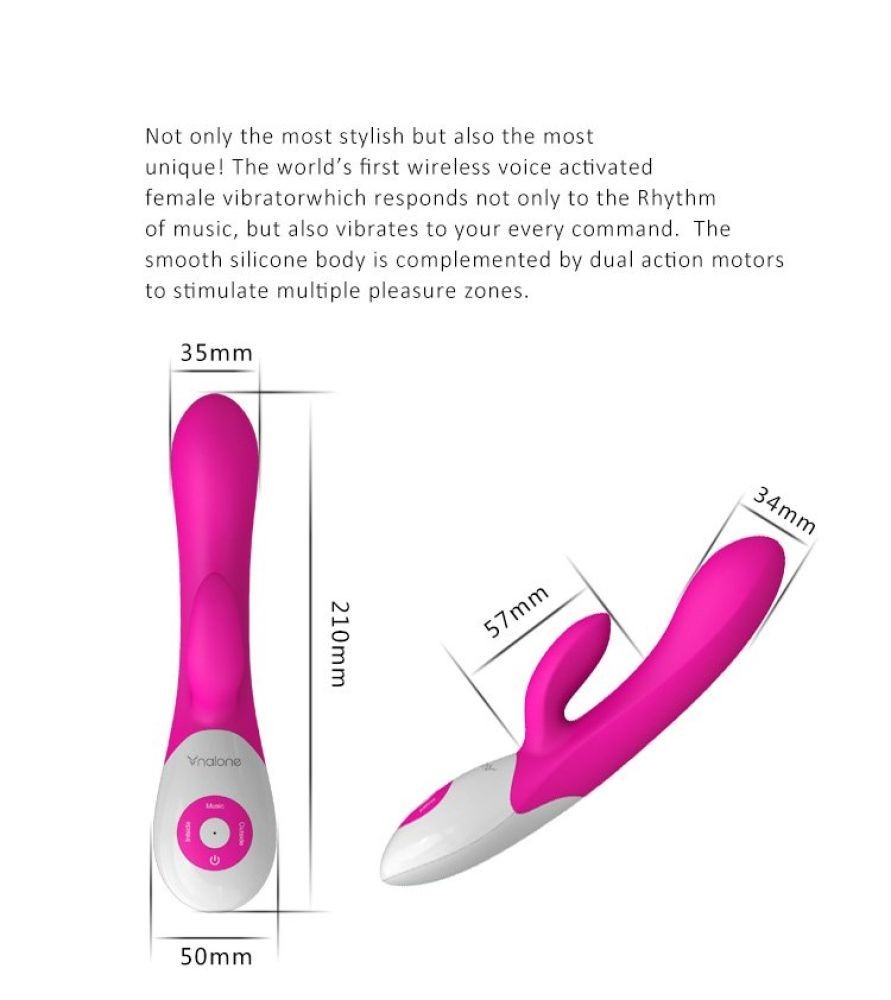Nalone G Noktası Klitoral Titreşimli Vibratör