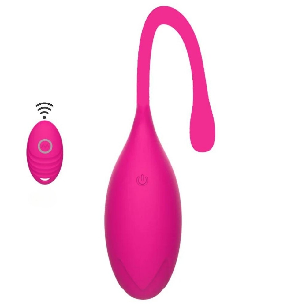 Erox Benwa Balls Uzaktan Kumandalı Kegel Egzersiz Vibratörü Pink