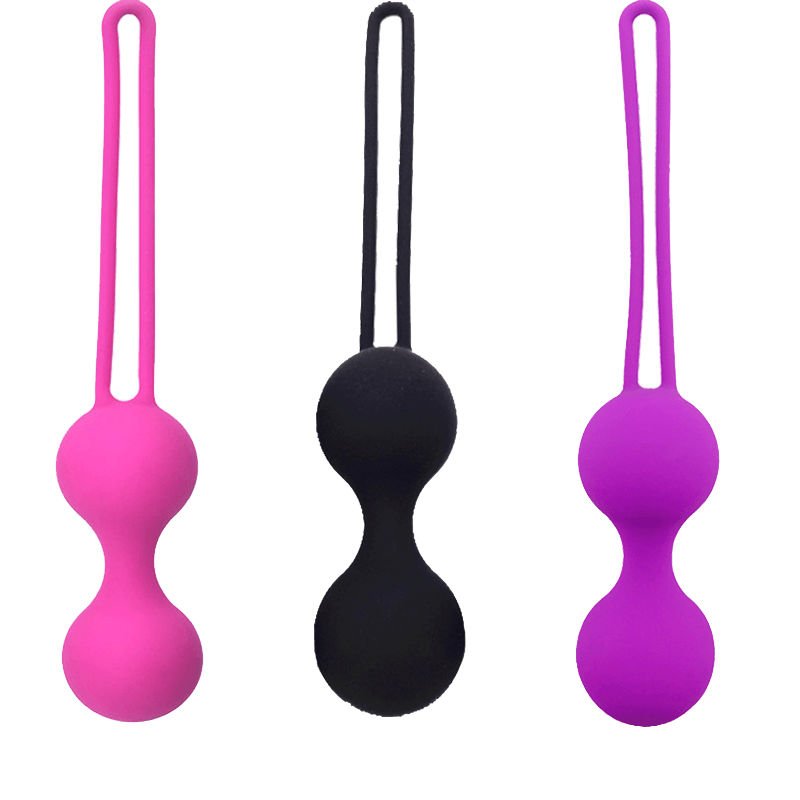 Erox Kegel Benwa Ball Small Silikon Metal Jiggle Kegel Top Pink