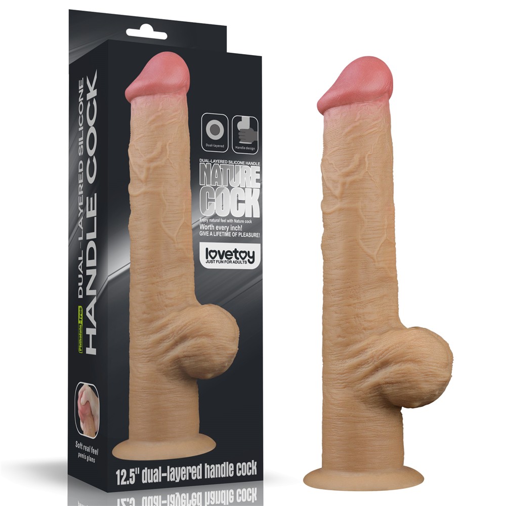 Lovetoy Nature Cock 32.5 Cm Özel Yumuşak Dokulu Çift Katmanlı Realistik Penis