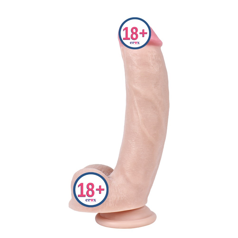 Bruce Wills 22 Cm Yumuşak Realistik Dokulu Penis