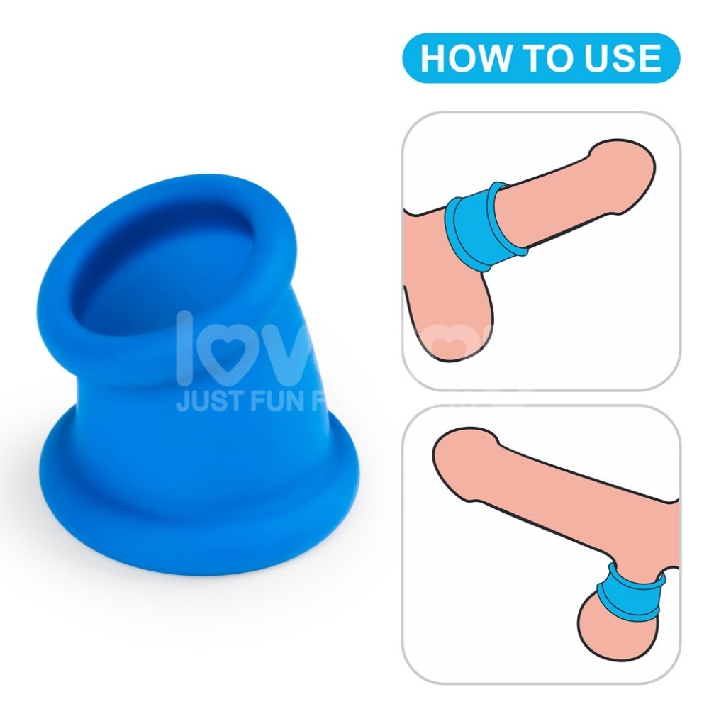 Lovetoy Pinnacle Pro Tapered Squeeze Silikon Penis Halkası