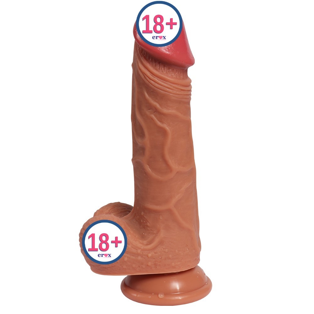 Dildo Series Hansen Çift Katmanlı 21 Cm Realistik Dildo