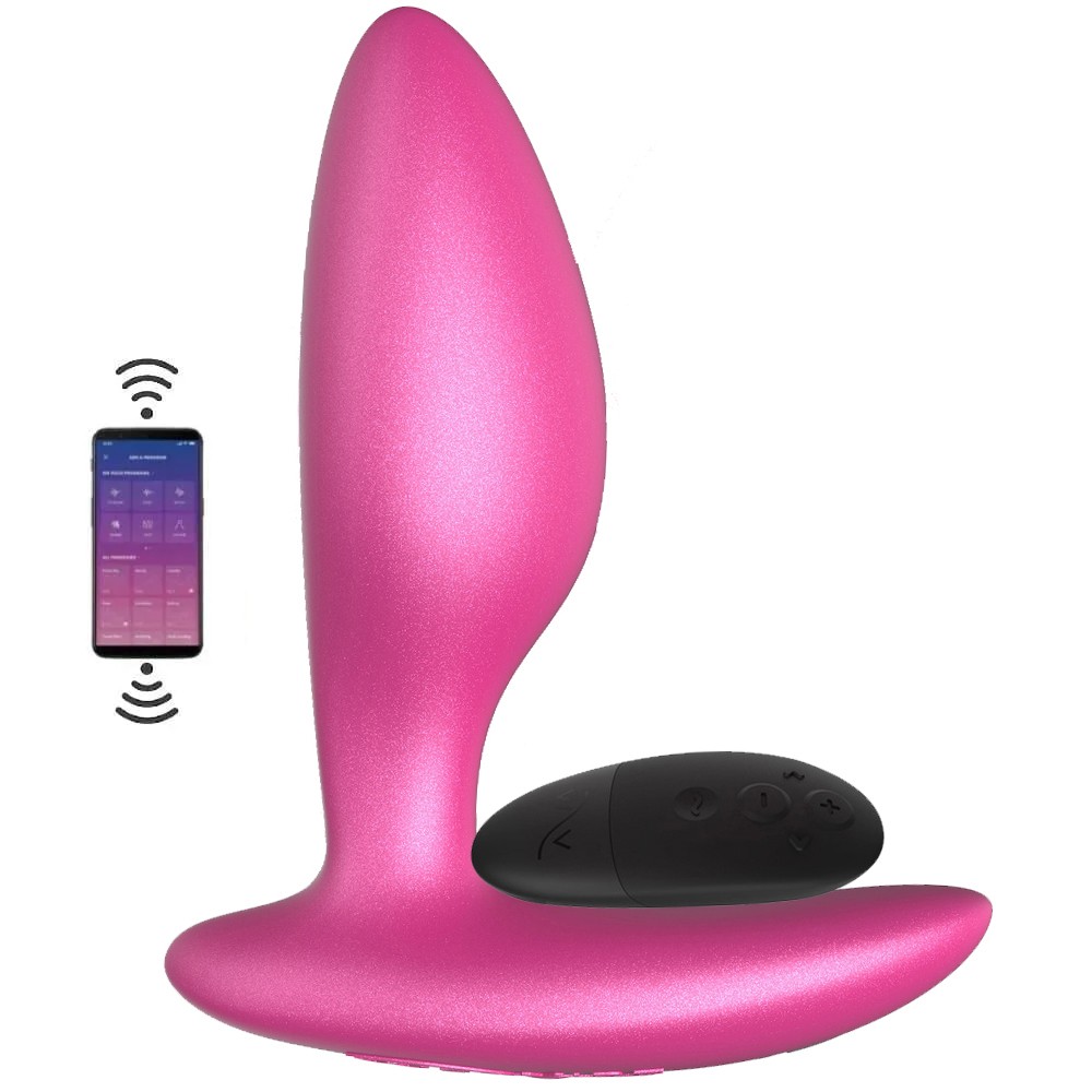 We-Vibe Ditto+ Telefon Kontrollü Uzaktan Kumandalı Anal Plug Vibratör - Pink