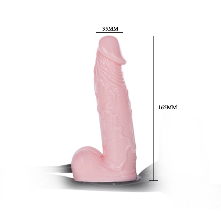 Baile Ultra Harness Şişirilebilir Kemerli Realistik Penis