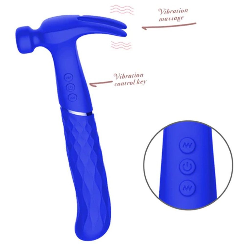 Erox Hammer Love Blue Ultra Güçlü Çekiç Vibratör