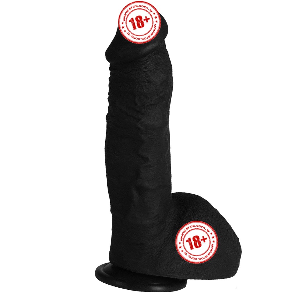 Xise Dildo Series Neptune Natural Doku Realistik Penis XS-WBB10052-Black
