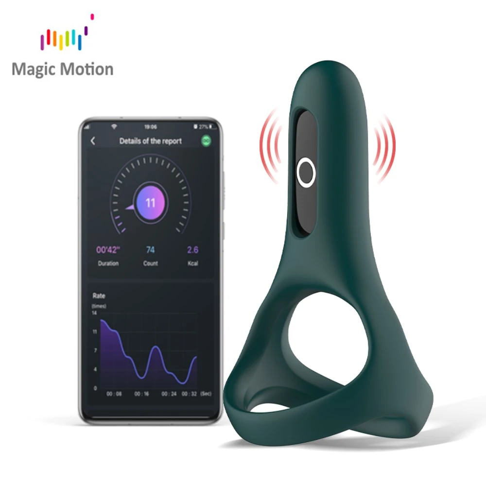 Magic Motion Rise Telefon Kontrollü Penis Halkası