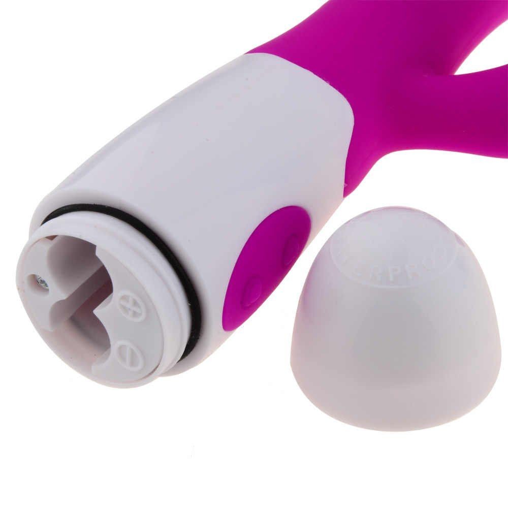 Meybix Ultra Esnek Yapıda Klitoris Uyarıcı Rabbitli Vibratör Mor