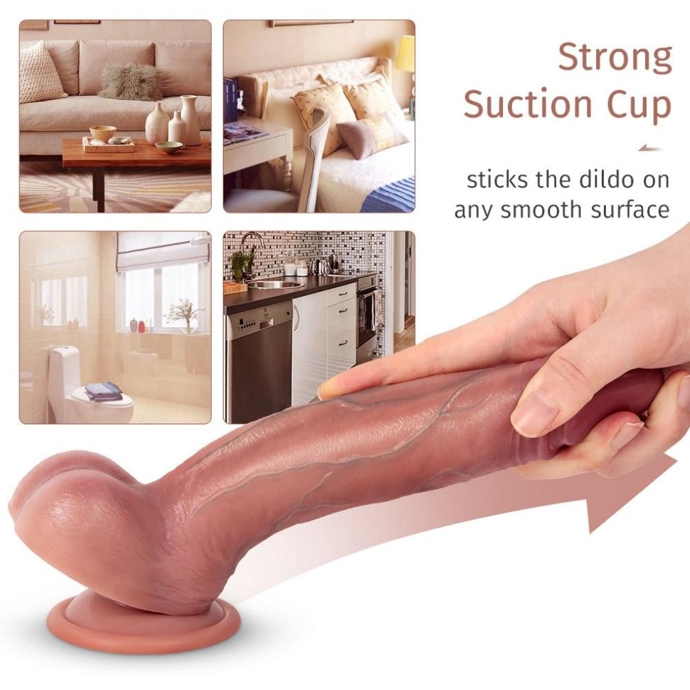 Shequ Bert Natural 22 Cm Realistik Penis