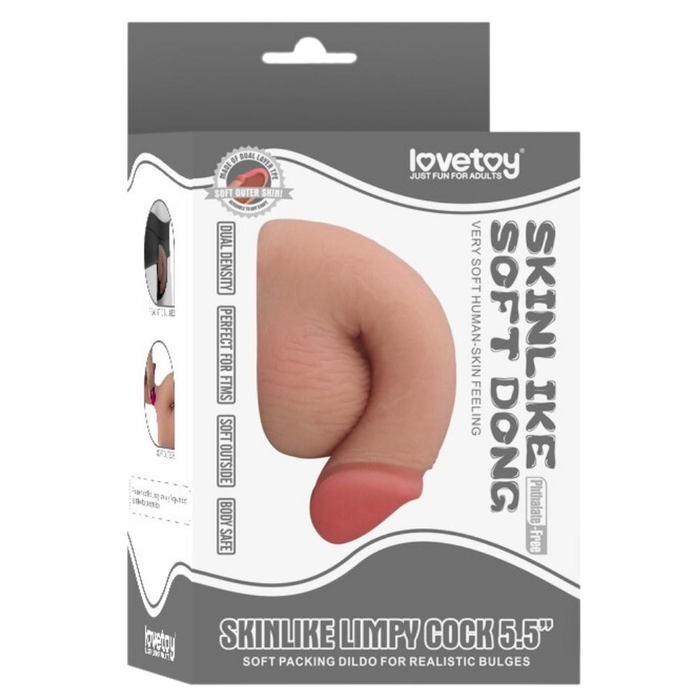 Lovetoy Skinlike Limpy Cock Giyilebilir 14 cm Dildo