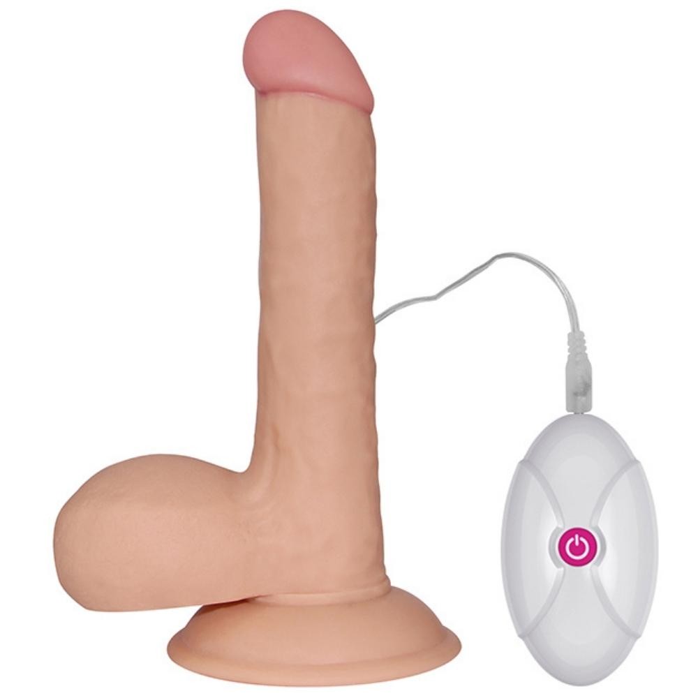 Lovetoy 18 cm Titreşimli ve Kemerli Realistik Penis Strapon Vibratör