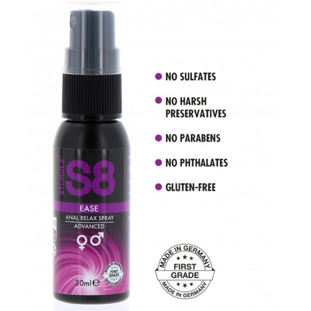S8 Ease Anal Relax Sprey 30 ml