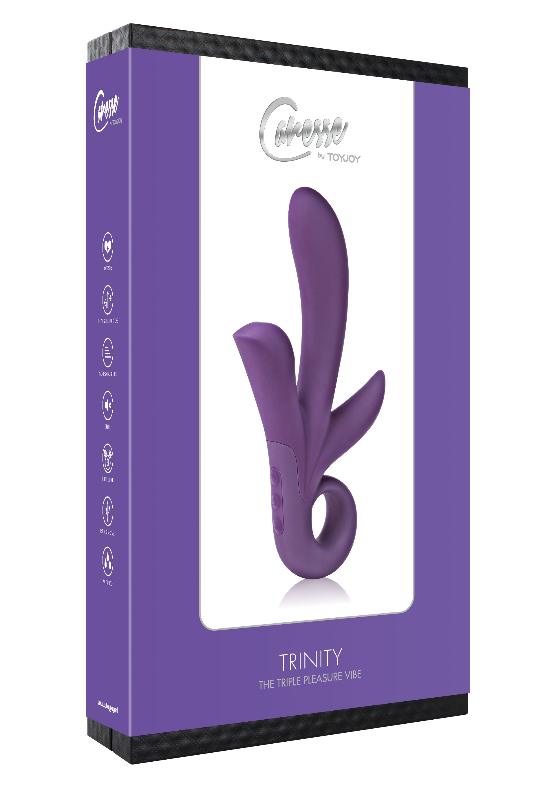 Toy Joy Trinity The Triple Pleasure Vibe 3 Bölge Uyarıcılı Vibratör